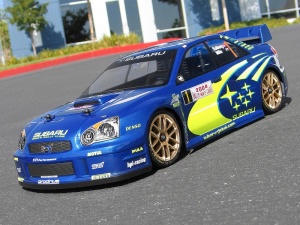 HPI Racing 2004 SUBARU IMPREZA WRC Karosserie klar