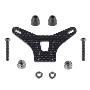 LC Racing Dämpferbrücke hinten Carbon BHC1