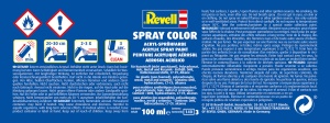 Revell Spray Color Schwarz, glänzend, 100ml