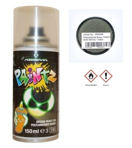 Absima Paintz Polycarbonat (Lexan) Spray GUN METAL 150ml
