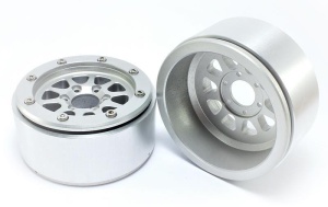 Metsafil Beadlock Wheels GEAR silber/silber 1.9 (2) ohne