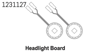 Absima Scheinwerfer LEDs CR4.4 (2)