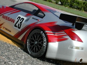 HPI Racing NISSAN 350Z GT RACE Karosserie klar
