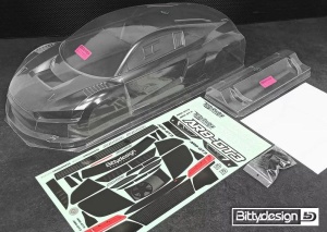 BittyDesign - AR8-GT3 1/7 Karosserie klar für