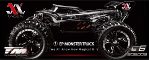 Team Magic E6 III V-GEN 4WD Elektro Monster-Truck ARR (no