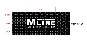 MLine Akku-Schutz-/Schrumpfschlauch Batt.Protektion 20x8cm