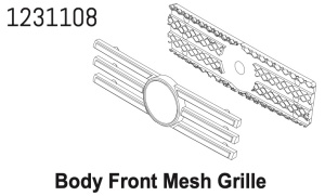 Absima Front Grill Set CR4.4