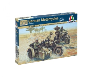 Italeri 1:72 WWII Deutsche Motorräder