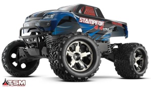 Traxxas STAMPEDE 4x4 VXL blau 4WD Monster Truck Brushless