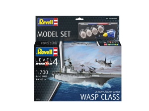 Revell Model Set Assault Carrier USS WASP CLASS