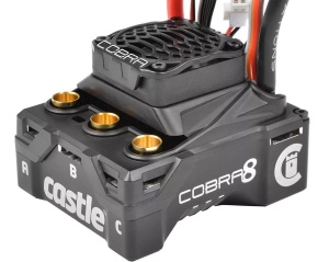 Castle Creations - COBRA-8 - Sensor-Sensorloser Auto-ESC