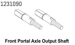 Absima Welle Portalachse vorne CR4.4 (2)