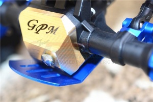 GPM-Messing-Getriebeabdeckung vorne/hinten - 5-teiliges Set