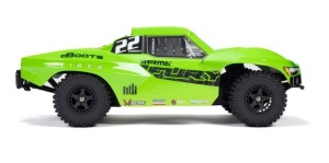 Arrma 1/10 FURY MEGA 550 2WD SC Truck 2.4GHz RTR, Grün