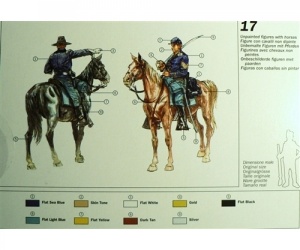Italeri 1:72 Vereinte Kavallerie 1863