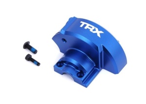 Traxxas Getriebe-Abdeckung Alu blau TRAXXAS Maxx Slash