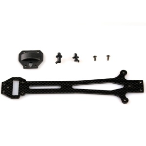 LC Racing Obere Abdeckung Carbon 185mm Radstand 2.00mm