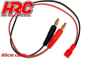 HRC Racing Ladekabel - 4mm Bullet zu Molex Micro Plug
