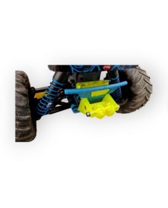 JS-Parts ultraflex Wheelybar für Arrma Gorgon gelb