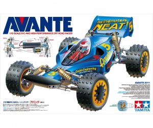 Tamiya RC 1:10 RC Avante 2011 - limitierter Bausatz -