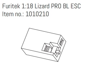 Absima Furitek 1:18 Lizard PRO BL ESC (AB240390)