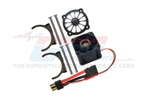 GPM Aluminum 6061-T6 Motor Heatsink with Cooling Fan -