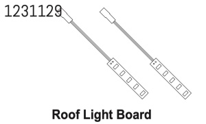 Absima Dachlicht LEDs CR4.4 (2)