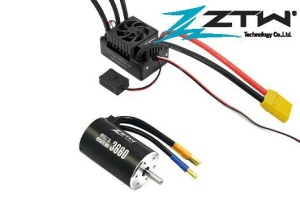 ZTW by HR Racing Elektr.Fahrtregler COMBO Brushless - 2~4S -
