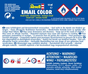 Revell Email Color Schwarz, seidenmatt, 14ml, RAL 9005