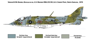 Italeri 1:72 AV-8A Harrier