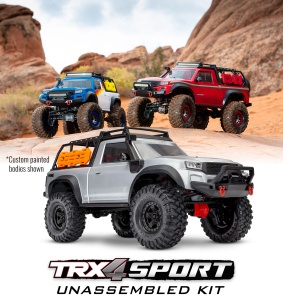 Auslauf - Traxxas TRX-4 SPORT 4X4 KIT ohne Elektronik 4WD