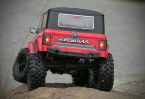 Absima/Hobby Plus CR18P 2024 Rushmore 4WD Mini Crawler rot
