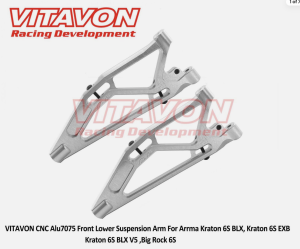 Vitavon vordere untere Querlenker Arrma 6s Kraton, BigRock,