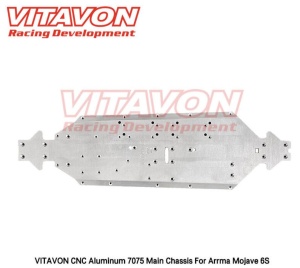 Vitavon Chassisplatte - Mojave - Fireteam - silber - Stück