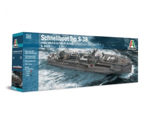 Italeri 1:35 Schnellboot Typ S-38 /4.