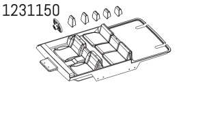 Absima Innenraumkabine CR4.4