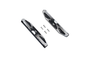 #Auslauf GPM Aluminium Chassis Nerf Bars (Silver Inlay