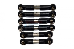 GPM Stainless Steel Adjustable Tie Rods - 6PC Set for