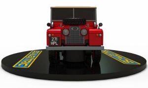 Scalextric 1:32 Land Rover Serie 1 Poppy Rot HD