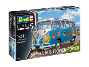 Revell VW T1 Samba Bus Flower Power