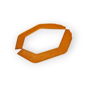 JS-Parts ultraflex Fender vorne für Arrma Kraton 6s orange