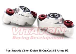 Vitavon (alle Arrma 8s Modelle) Radträger mit 3-fach