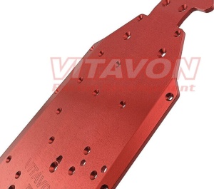 Vitavon Chassisplatte - Mojave - Fireteam - rot - Stück
