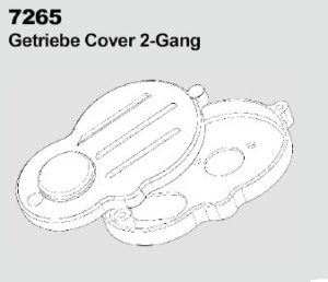 DF-Models Getriebe Cover 2-Gang