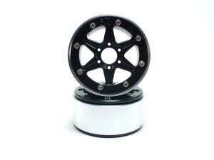 Metsafil Beadlock Wheels SIXSTAR schwarz/schwarz 1.9 (2)