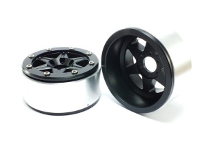 Metsafil Beadlock Wheels SIXSTAR schwarz/schwarz 1.9 (2)