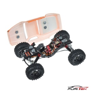 FURITEK - CAYMAN PRO V2 4X4 1/18 mit TX/RX orange FURITEK