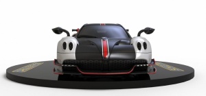 Scalextric 1:32 Pagani Huayra BC Roadster P.Whi. SR