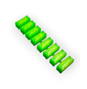 JS-Parts ultraflex Einsätze für Dachskid (8) grün