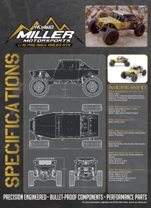 RC4WD Miller Motorsports 1/10 Pro Rock Racer RTR BL-Crawler